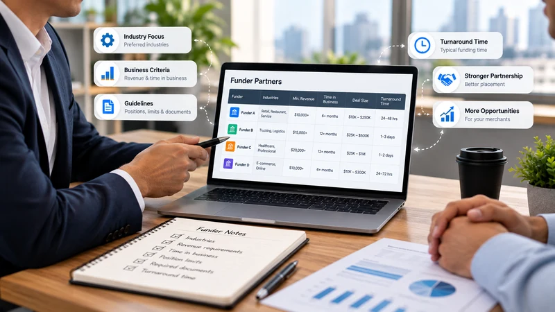 Build Strong Relationships With Multiple MCA Funders