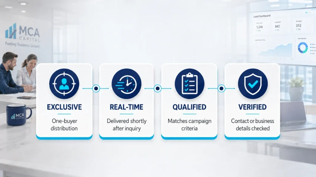 Exclusive vs Real-Time vs Qualified vs Verified MCA Leads