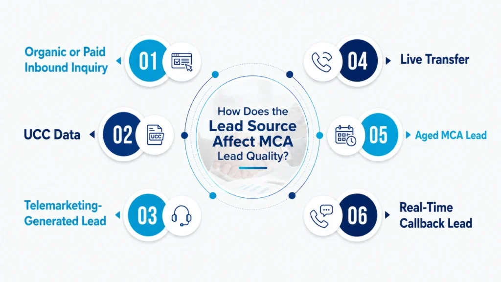 MCA Lead by types
